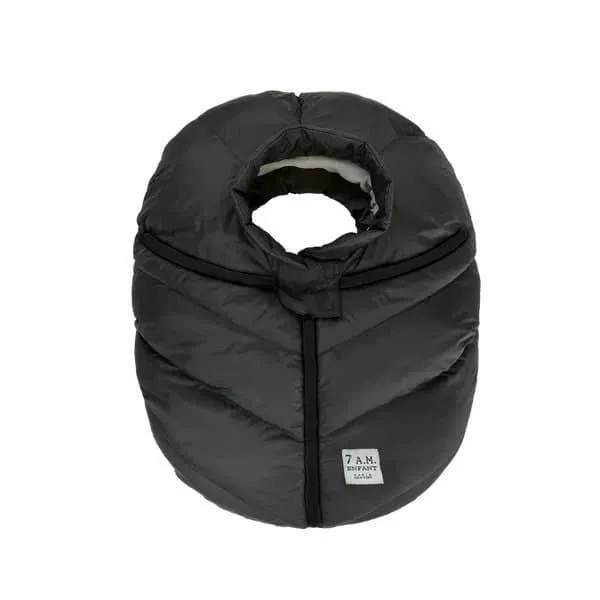 7AM CAR SEAT COCOON - Black