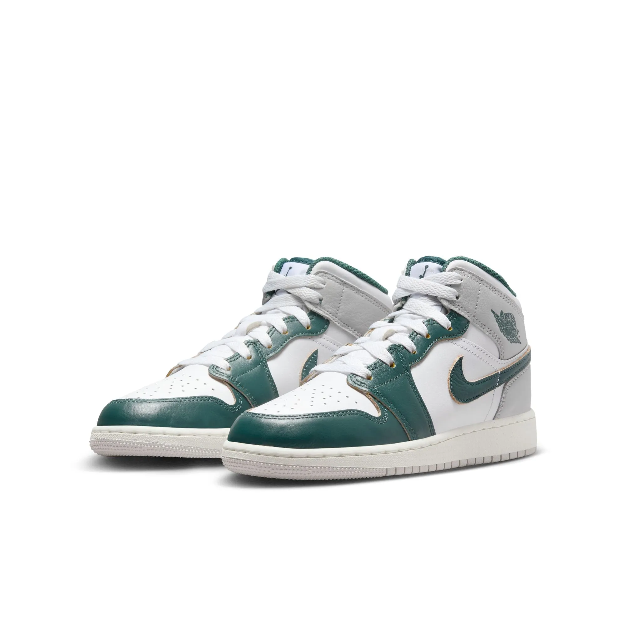 Air Jordan 1 Mid SE (GS) 'Oxidized Green'