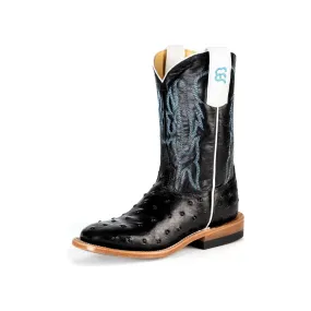 Anderson Bean Kids Black Impostrich with Black Goat Top ABK3015