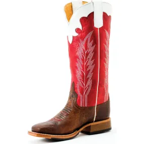 Anderson Bean Kids Saddle Mad Dog with Rodeo Red Top ABK7087