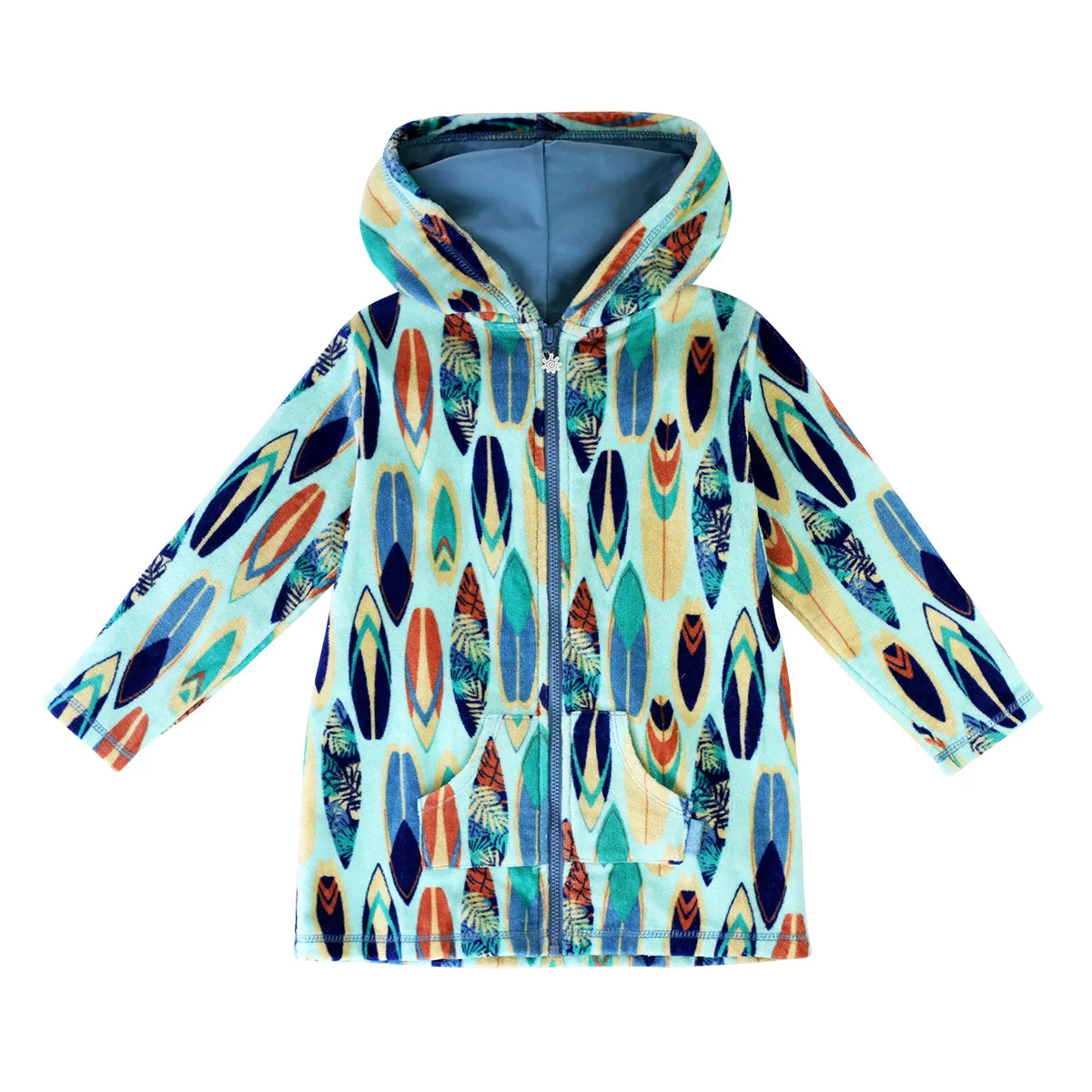 Boy's Hooded Terry Beach Cover-Up | FINAL SALE