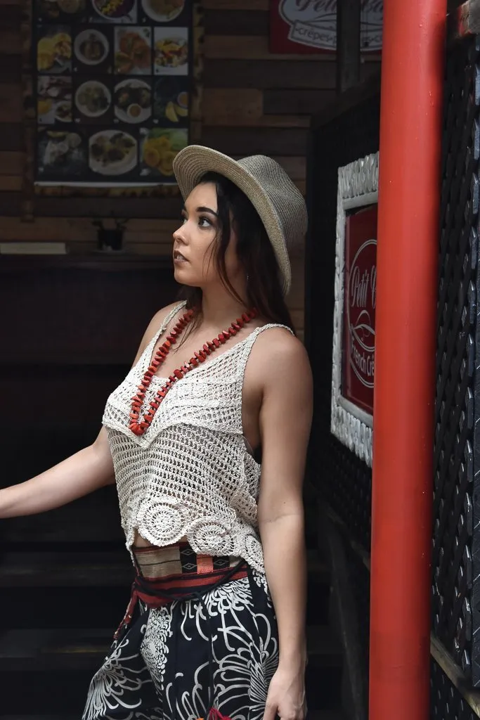 Chanice Crop Top - Cream