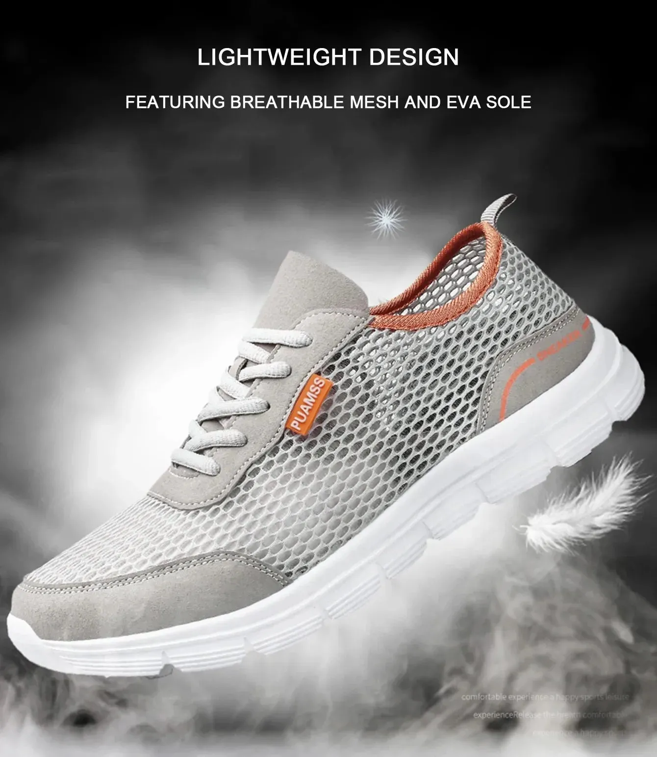 Comfortable Walking Shoes Lightweight Mesh Built To Last