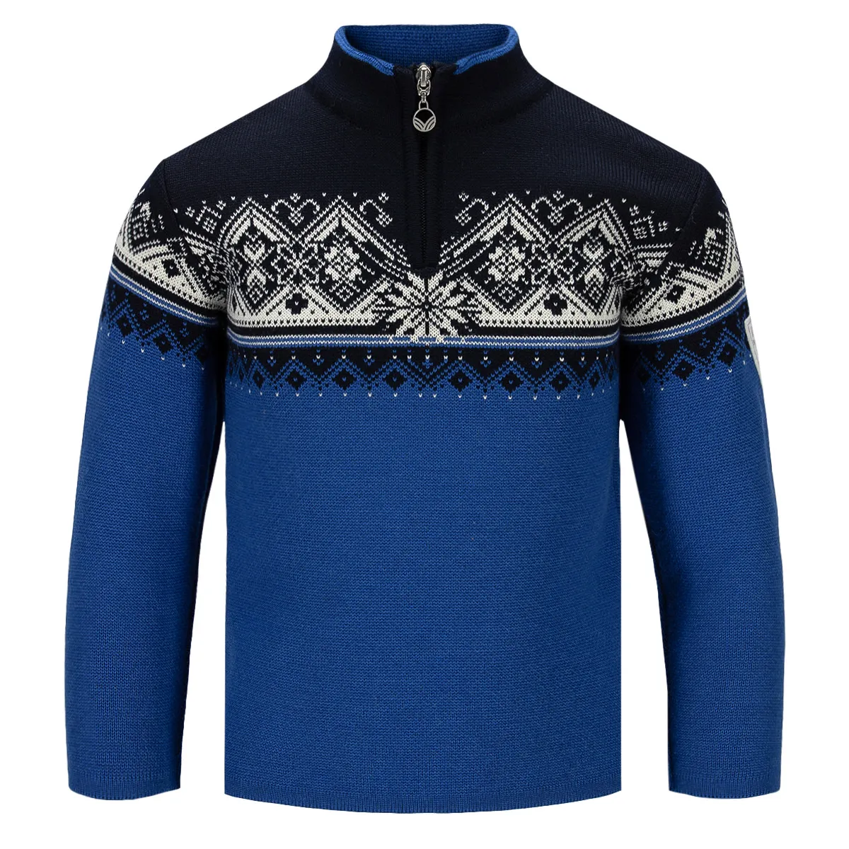 Dale of Norway Kids&#x27; Moritz Sweater Ultramarine Navy Grey Offwhite | Buy Dale of Norway Kids&#x27; Moritz Sweater Ultramarine Navy Grey Offwhite here | Outnorth