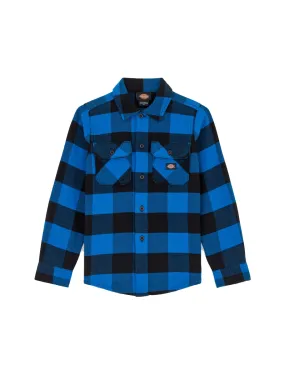 Dickies Kids&#x27; Sacramento Shirt Turkish Sea | Buy Dickies Kids&#x27; Sacramento Shirt Turkish Sea here | Outnorth