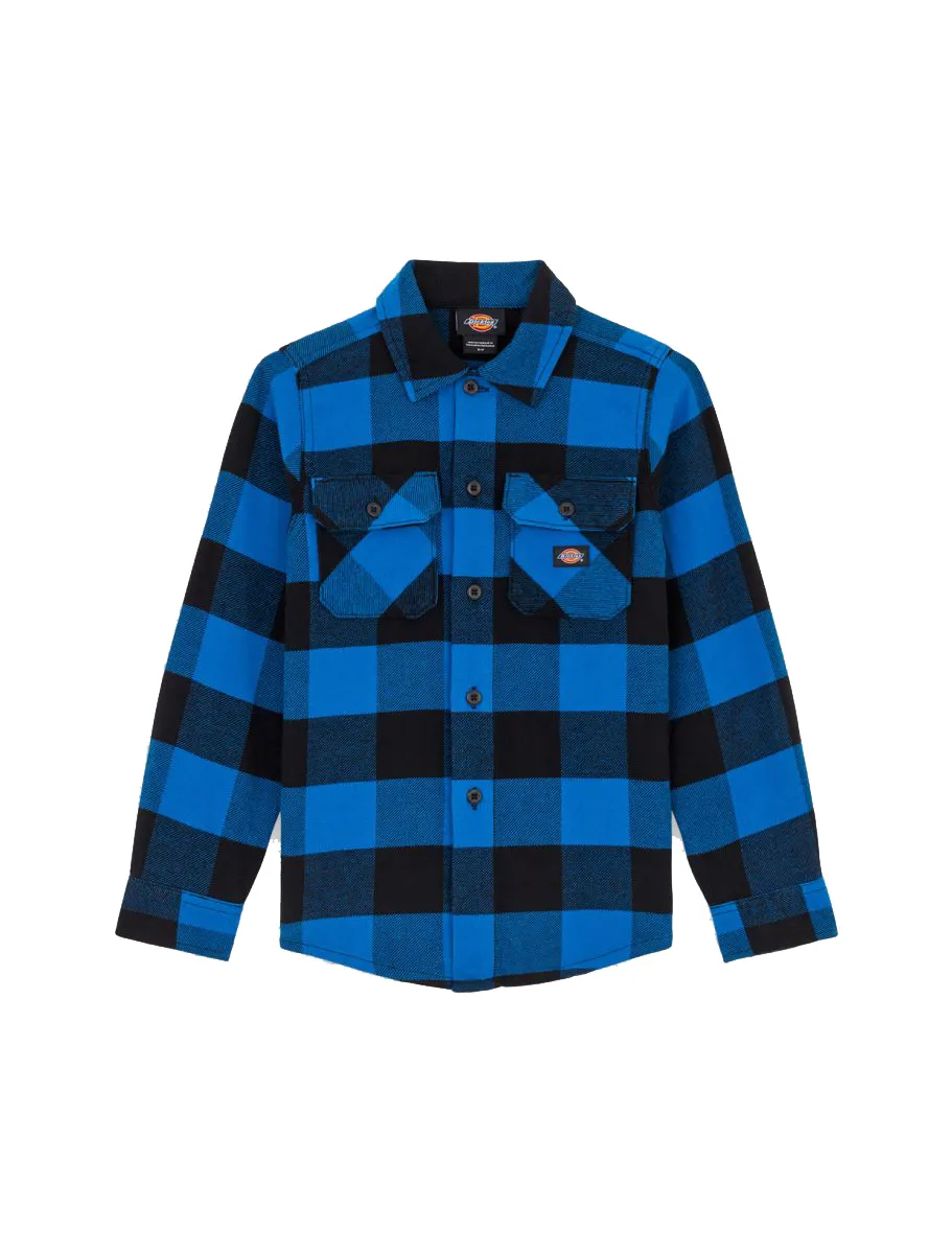 Dickies Kids&#x27; Sacramento Shirt Turkish Sea | Buy Dickies Kids&#x27; Sacramento Shirt Turkish Sea here | Outnorth