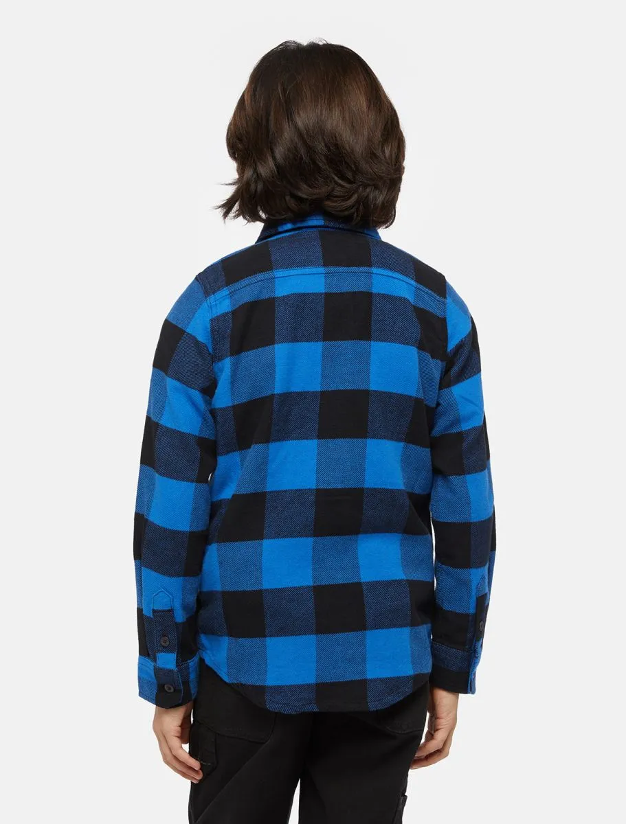 Dickies Kids&#x27; Sacramento Shirt Turkish Sea | Buy Dickies Kids&#x27; Sacramento Shirt Turkish Sea here | Outnorth
