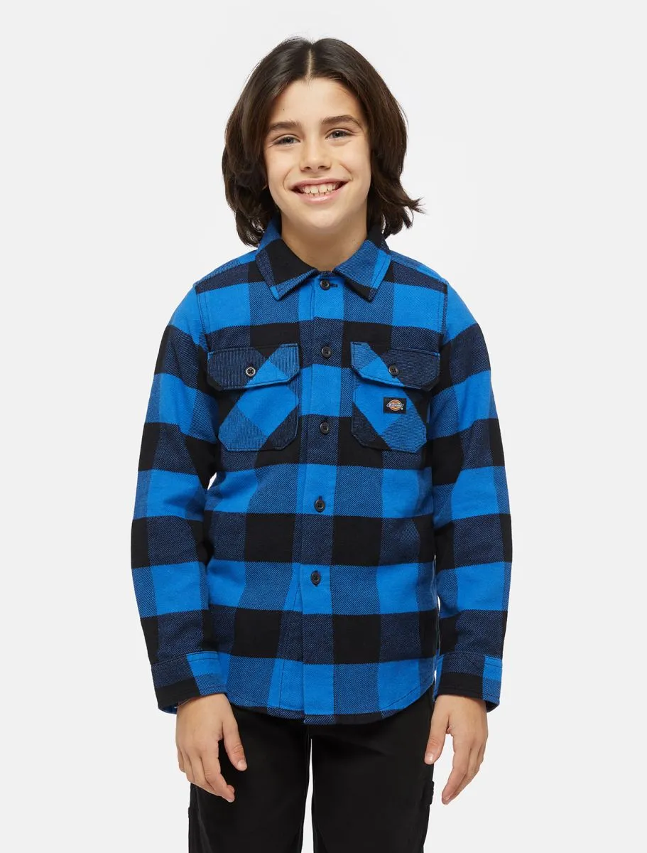 Dickies Kids&#x27; Sacramento Shirt Turkish Sea | Buy Dickies Kids&#x27; Sacramento Shirt Turkish Sea here | Outnorth