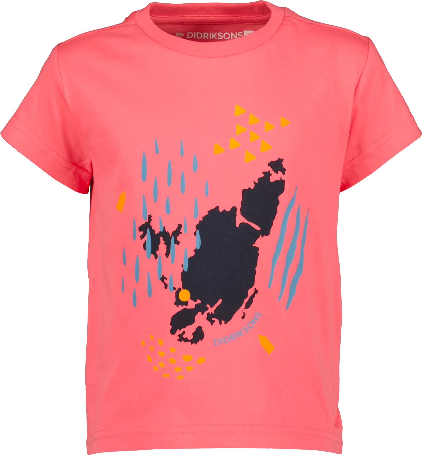 Didriksons Kids&#x27; Mynta T-Shirt Peachy Pink | Buy Didriksons Kids&#x27; Mynta T-Shirt Peachy Pink here | Outnorth