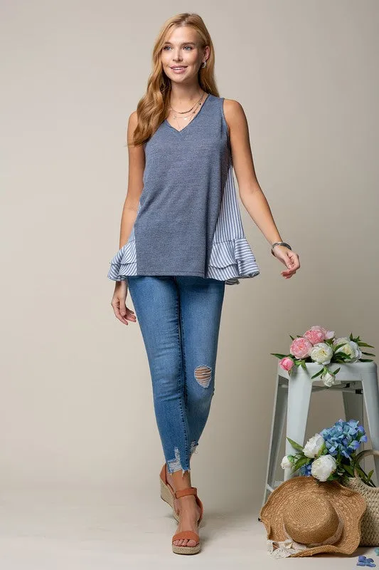 Double Ruffled Top