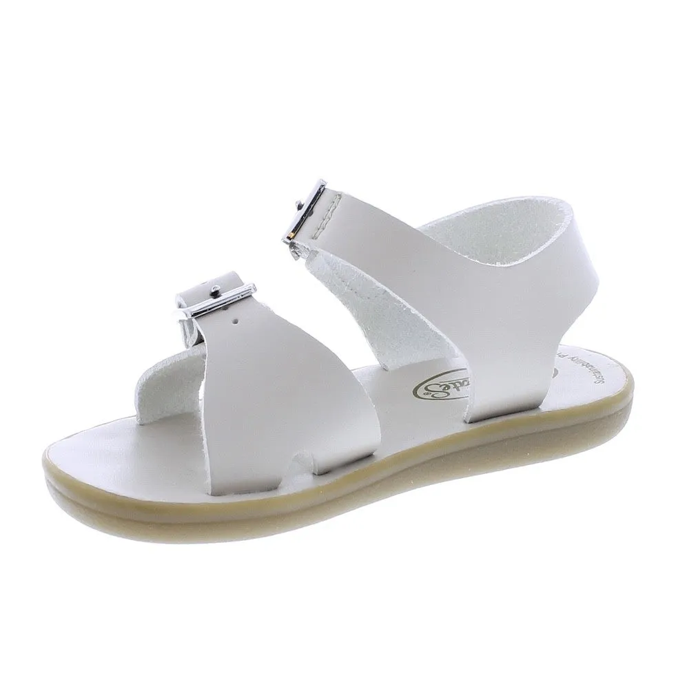 Footmates Kids Sustainable Sandals - Eco-Tide Microfiber - Ecru
