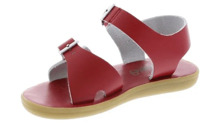 Footmates Kids Sustainable Sandals - Eco-Tide Microfibre - Apple Red