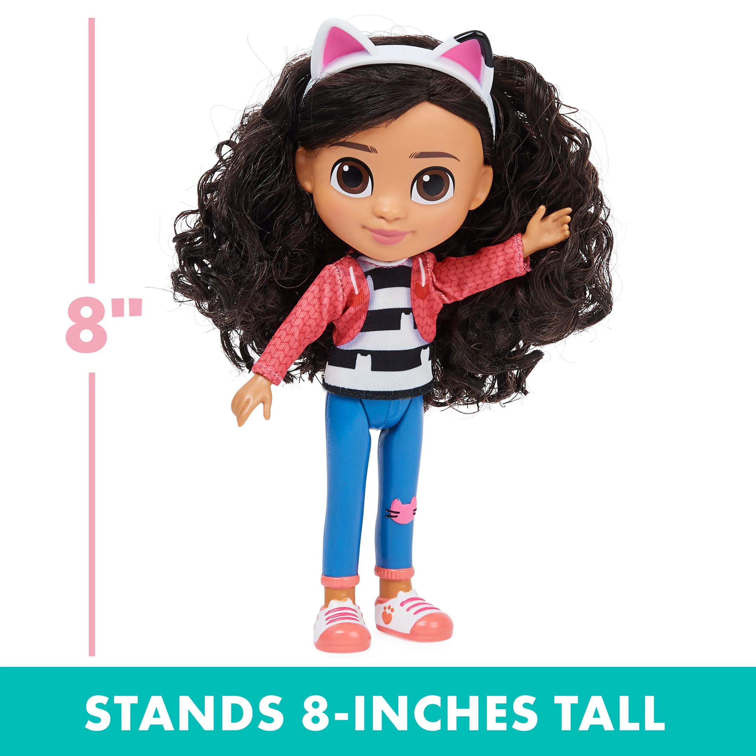 Gabby’s Dollhouse, 8-inch Gabby Girl Doll