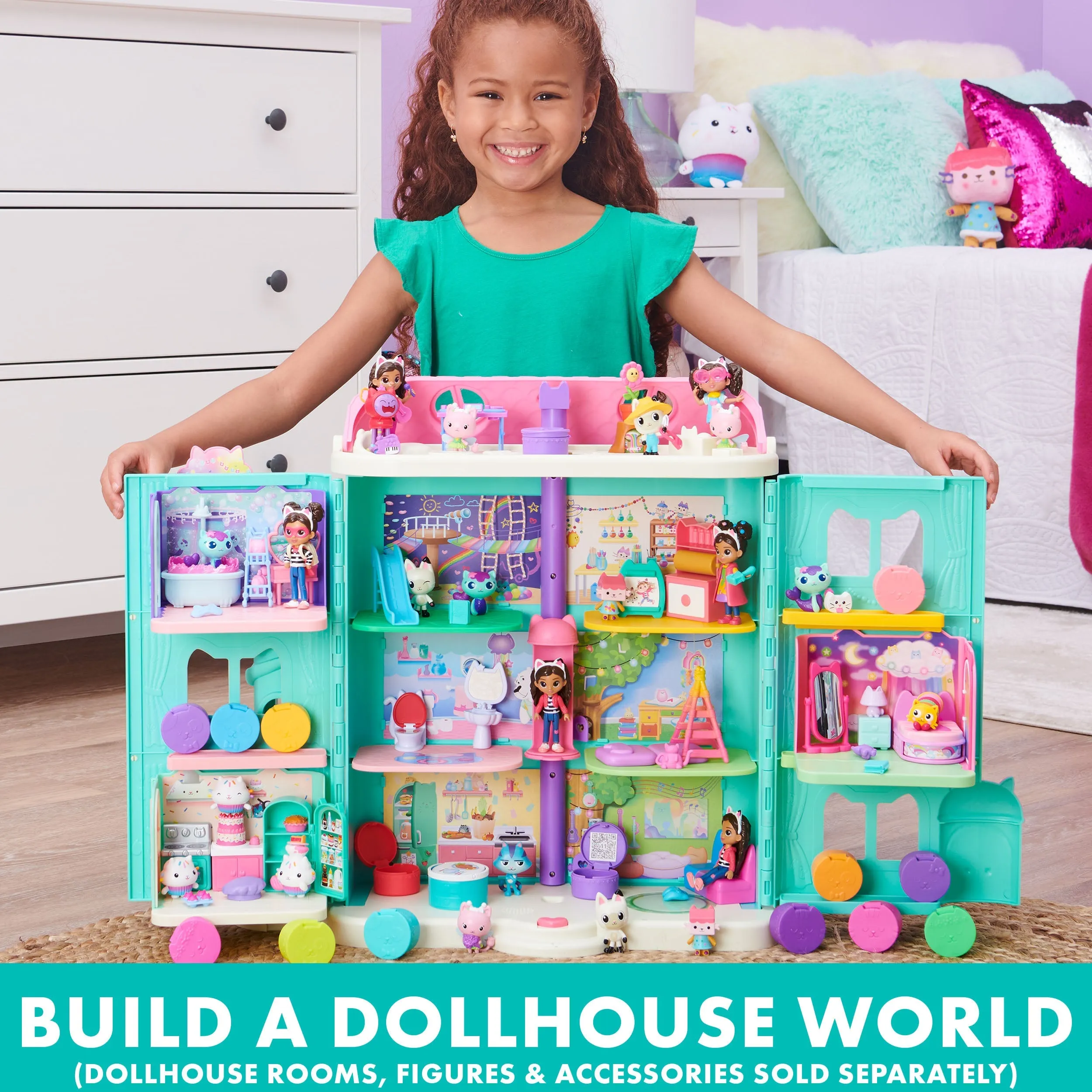 Gabby’s Dollhouse, 8-inch Gabby Girl Doll