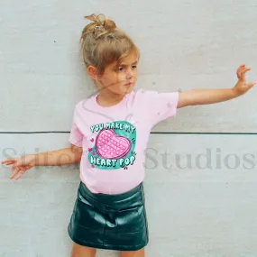 Girl Heart Pop Valentine Sweater