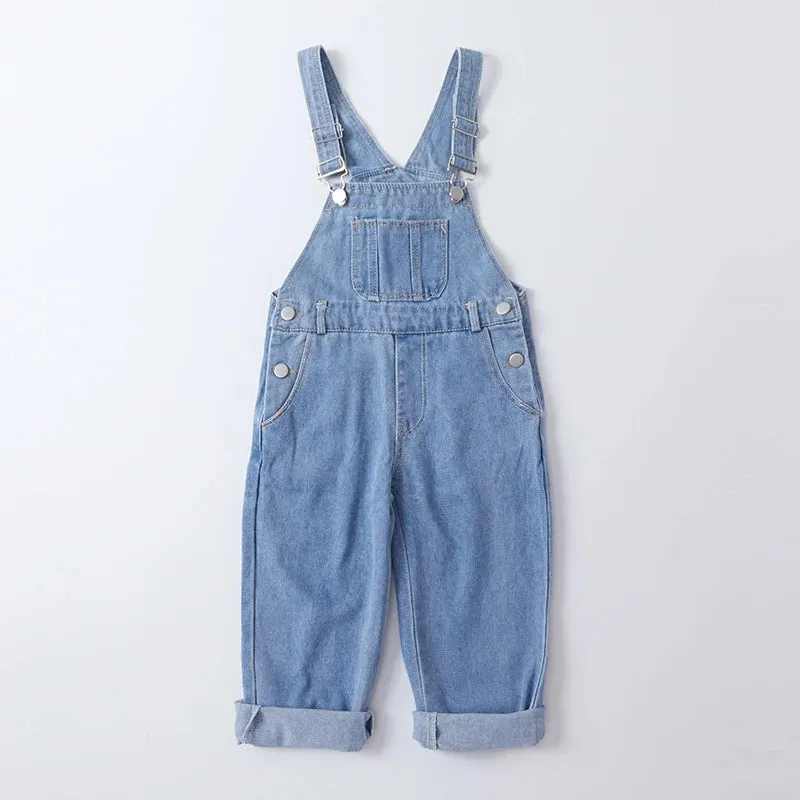 Girls Casual Fashion Jeans Little Girls Spring Toddler Overalls Fall Kids Clothes Pants