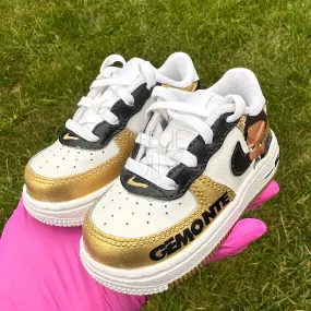 Golden Graffiti Custom Air Force 1