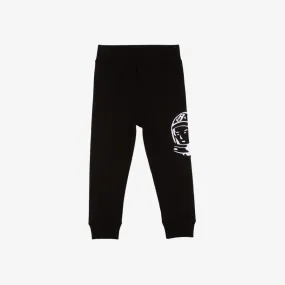 kids billionaire boys club rocket fuel sweatpants (black)