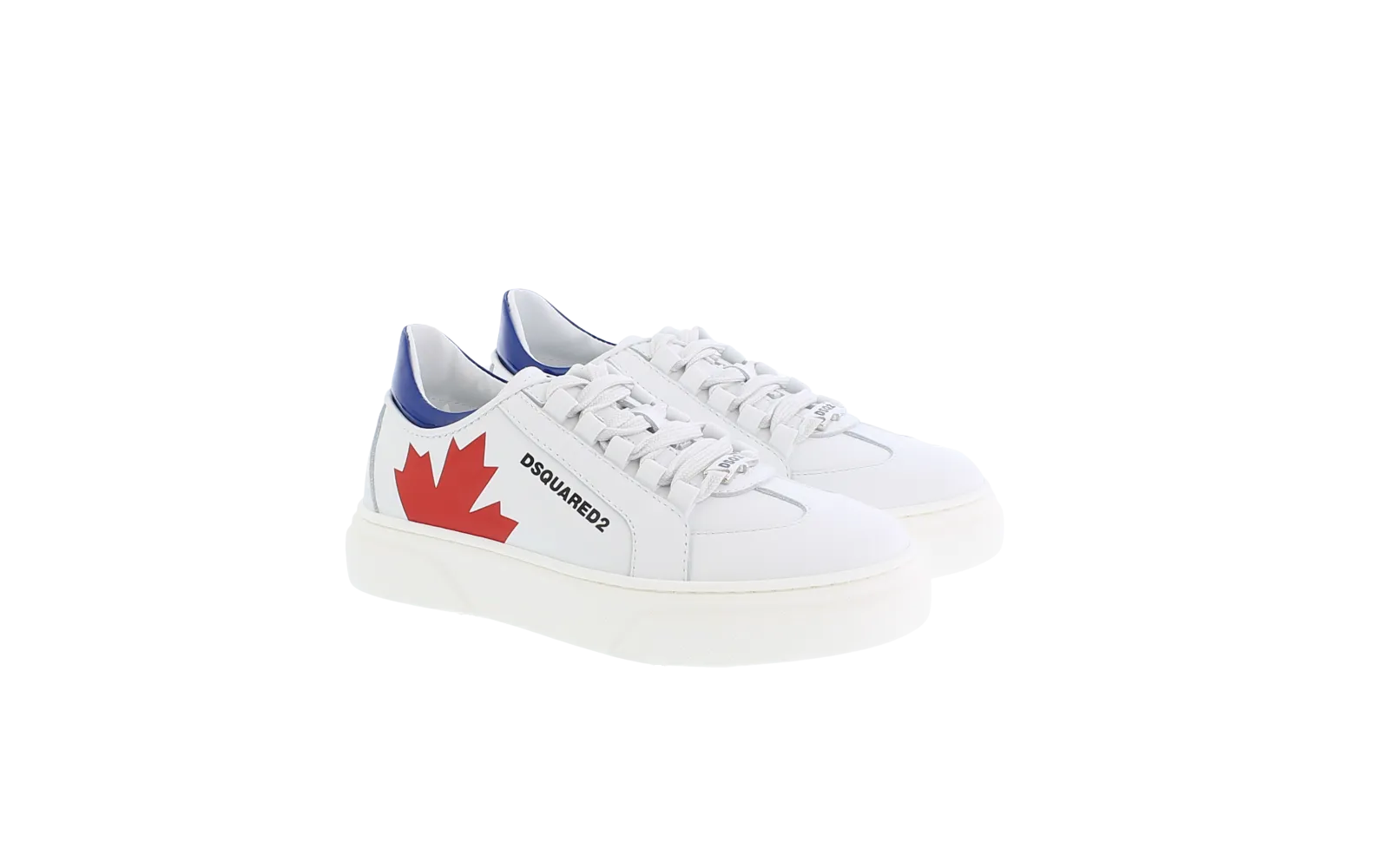 Kids Box Sole Sneakers Maple Print