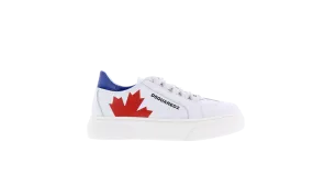 Kids Box Sole Sneakers Maple Print