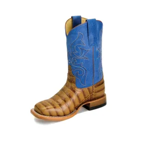 Kid's Horse Power Toasted Caiman Print with Royal SInsation Top HPK1842