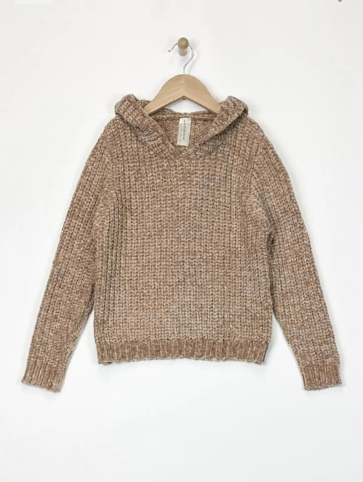 Kids tan hoodie