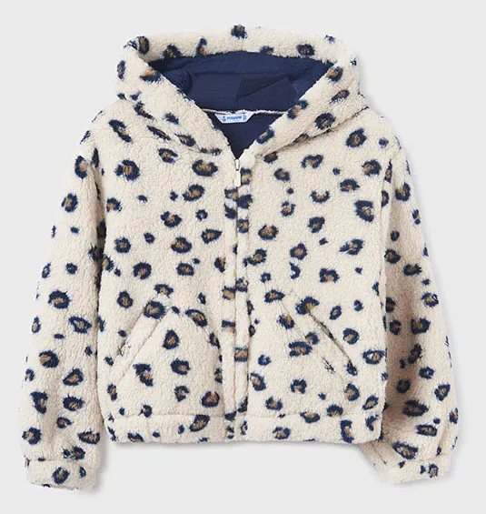 Mayoral Leopard Print Jacket