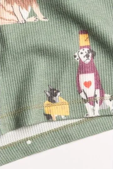 My Dog Is My Boo Lounge Set - Top