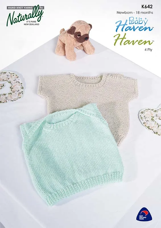 Naturally Baby Haven Singlet 4ply #K642