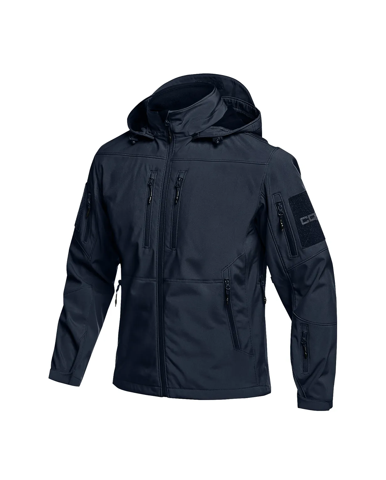 Mens Softshell Hoodie Jacket - Versatile Weather-Resistant Outerwear [Model HOK806]