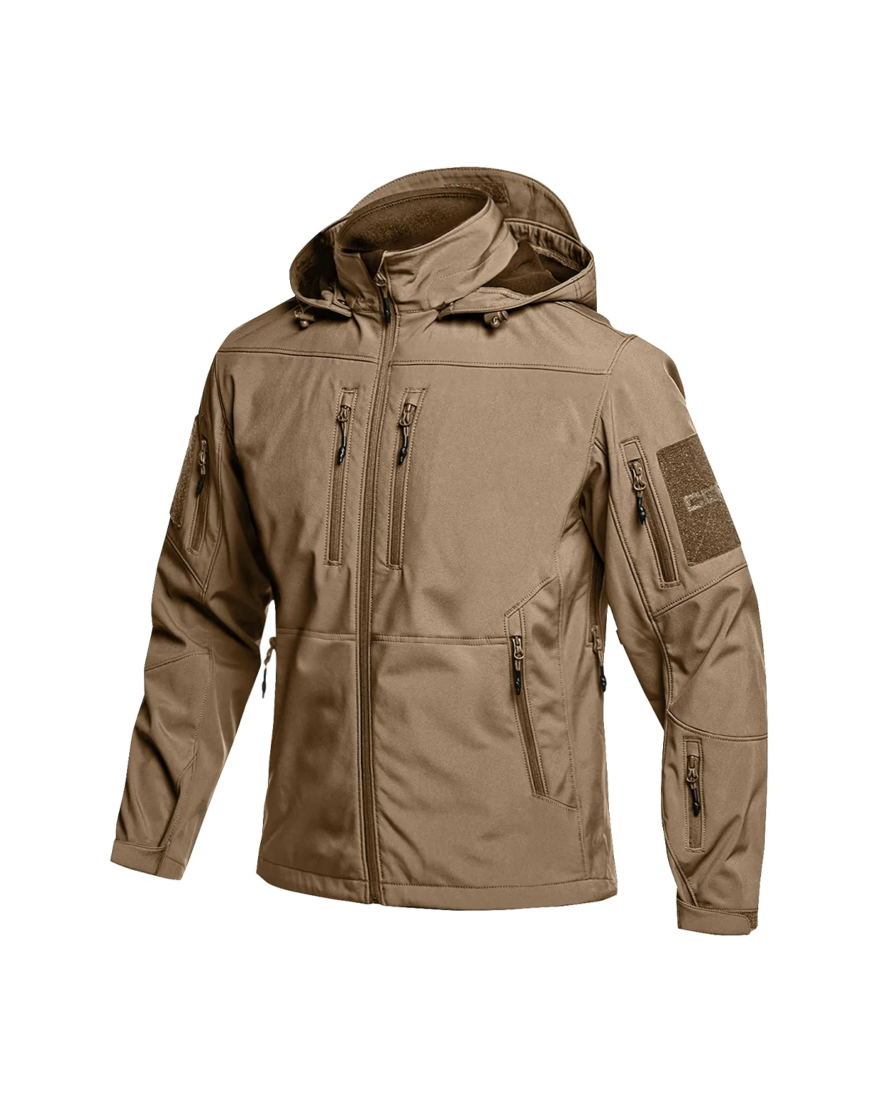 Mens Softshell Hoodie Jacket - Versatile Weather-Resistant Outerwear [Model HOK806]