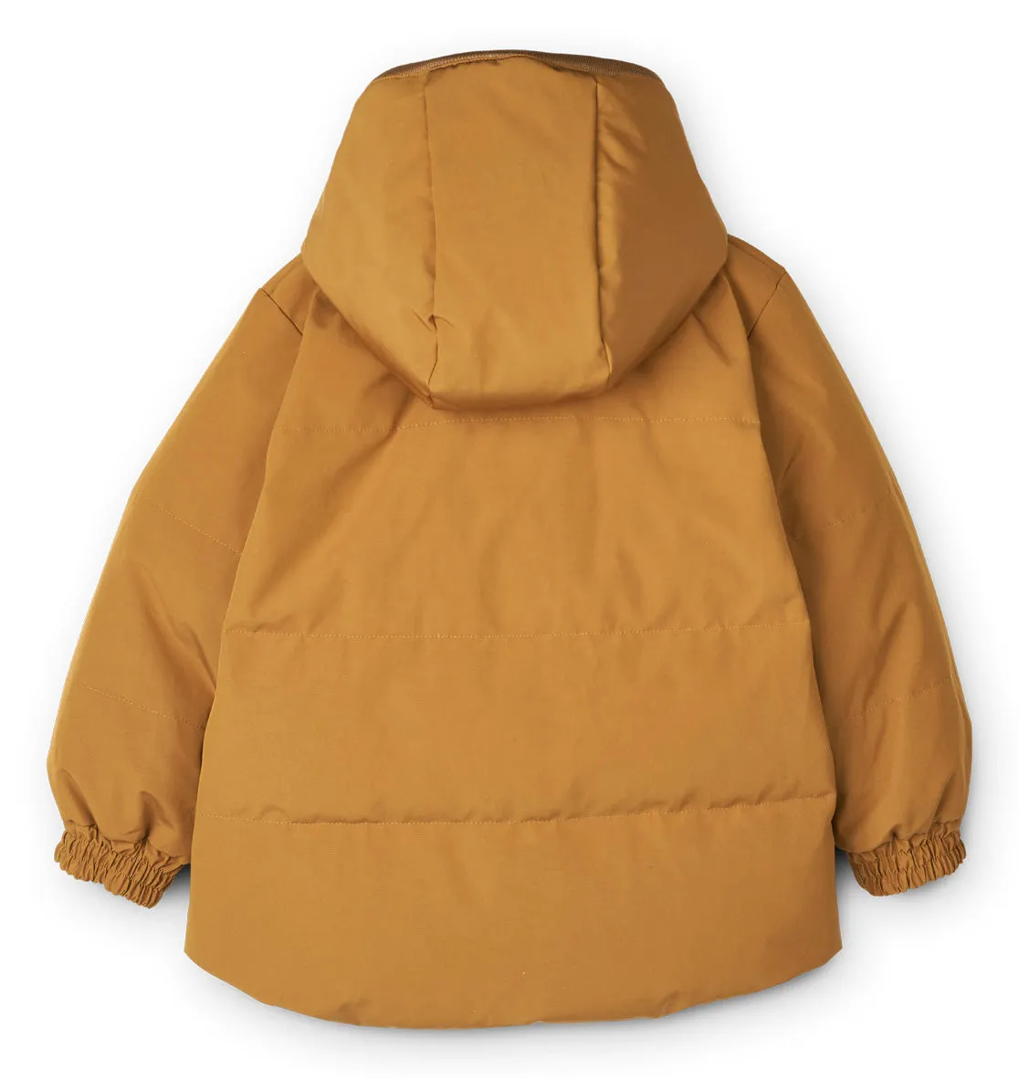 Paloma Reversible Down Puffer Coat - Golden / Geometric Foggy Mix - Last Size: 1 Year