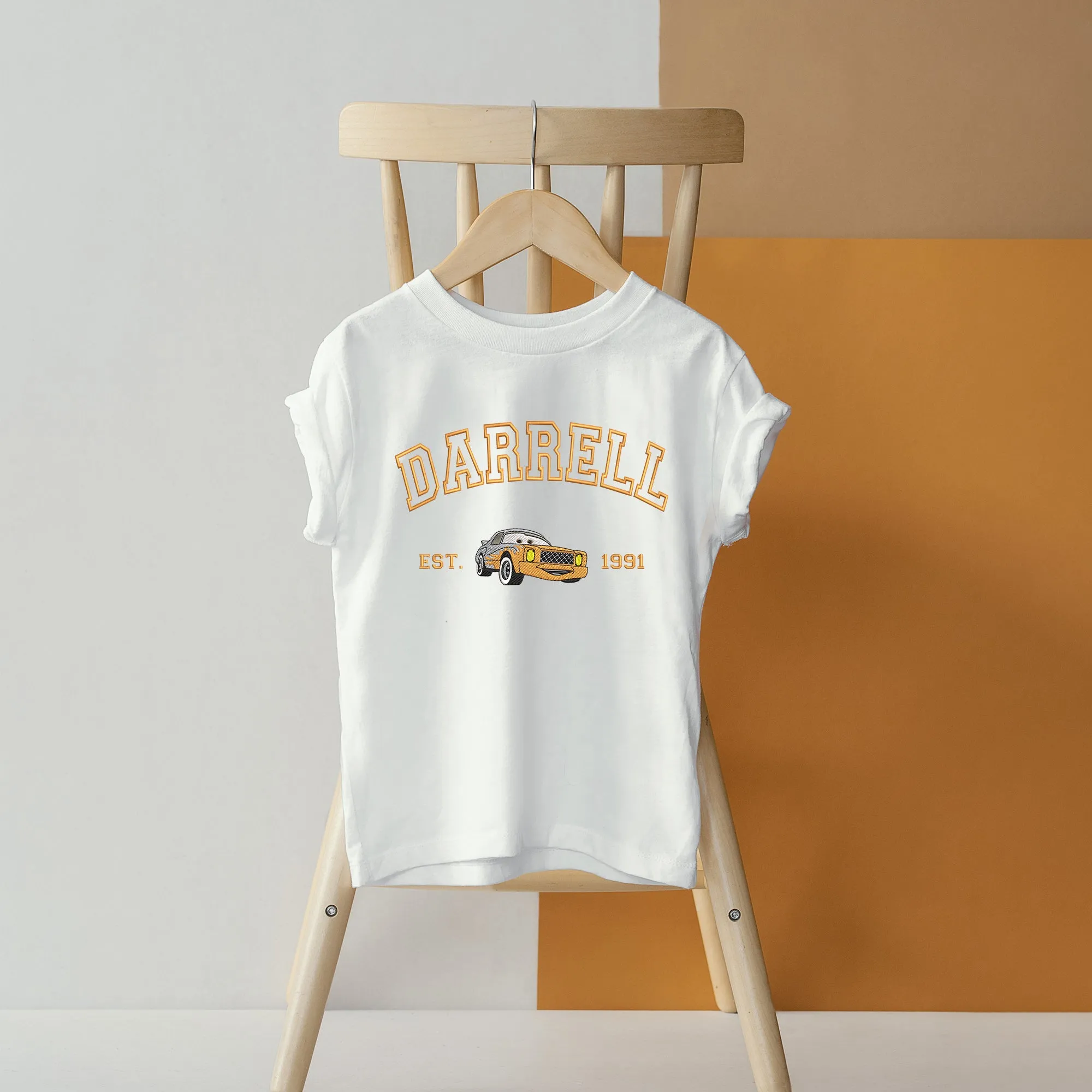 Personalized Disney Darrell Embroidered  Toddler T-shirt