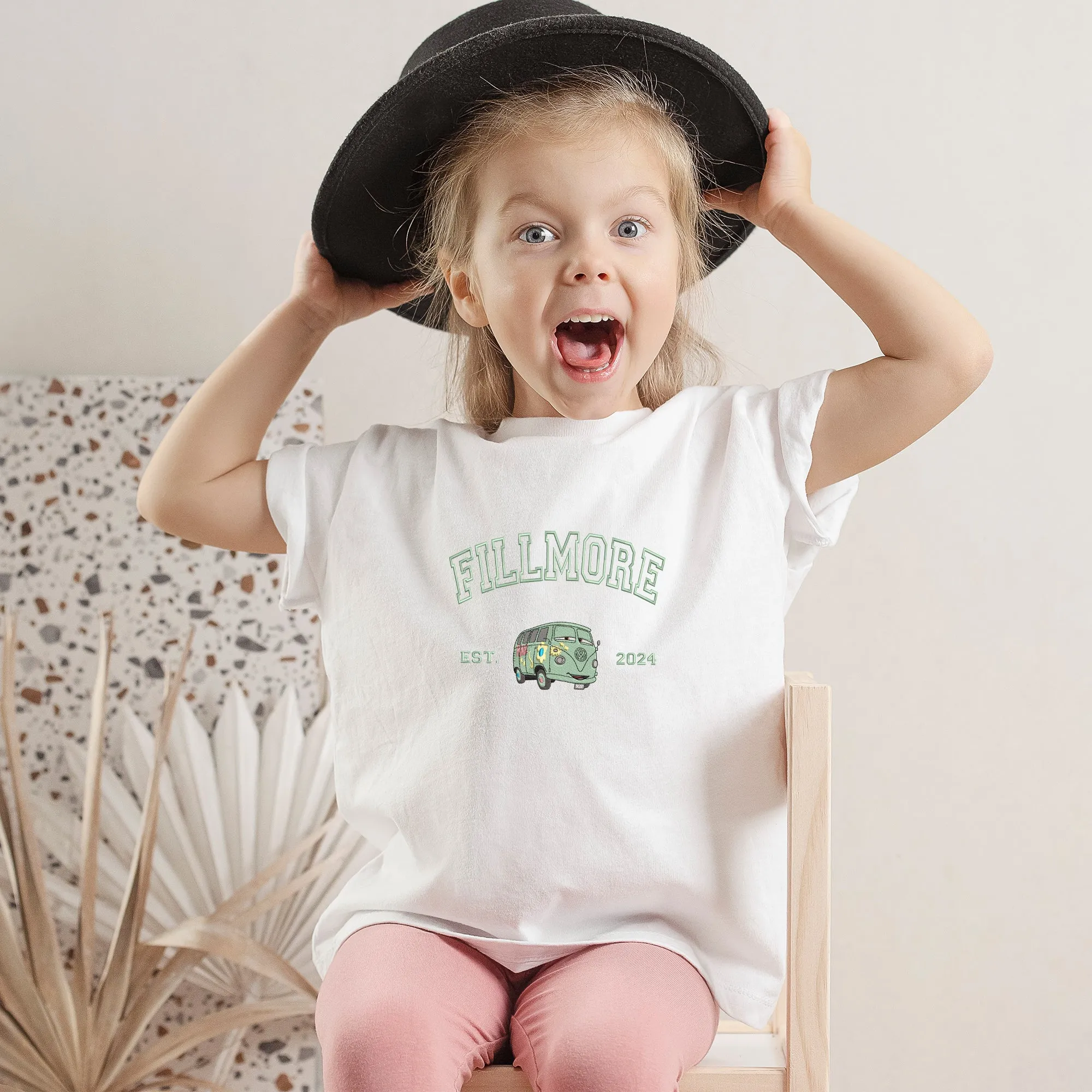 Personalized Disney Fillmore Embroidered  Toddler T-shirt