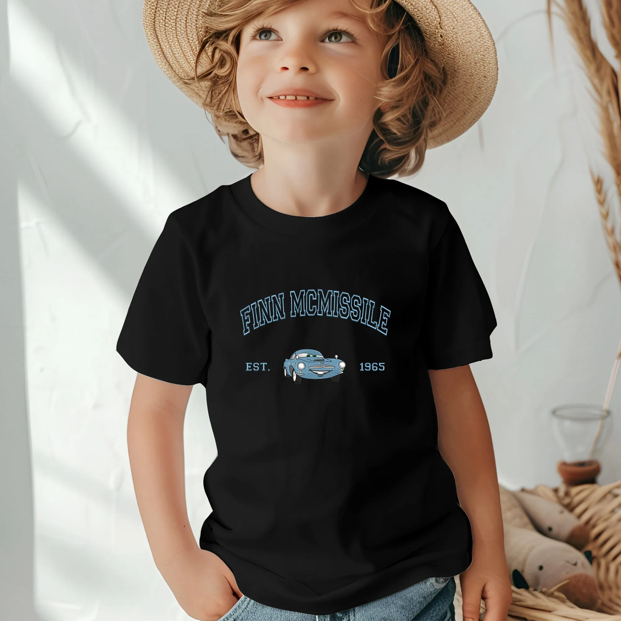 Personalized Disney Finn Mcmsillie Embroidered  Toddler T-shirt