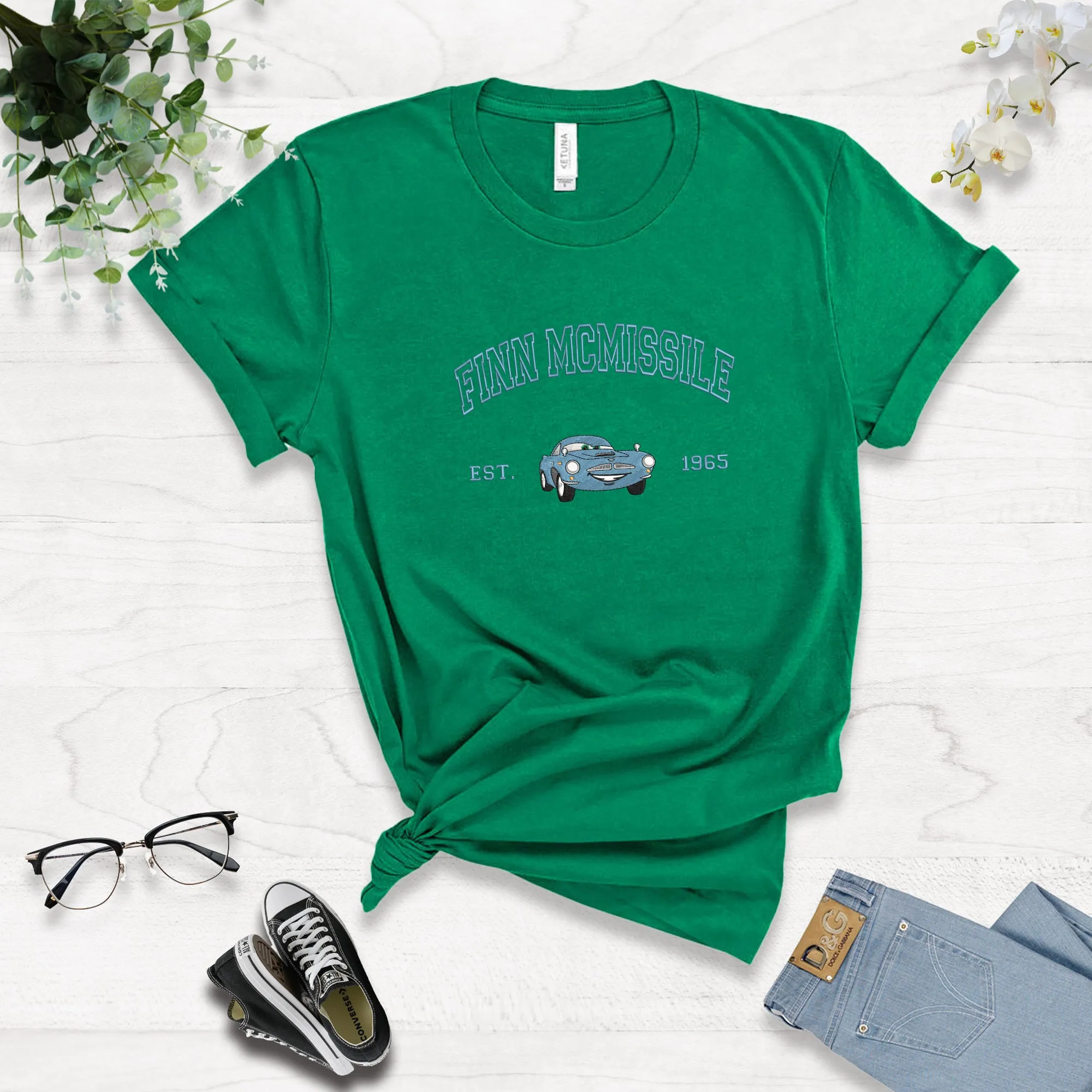 Personalized Disney Finn Mcmsillie Embroidered  Toddler T-shirt