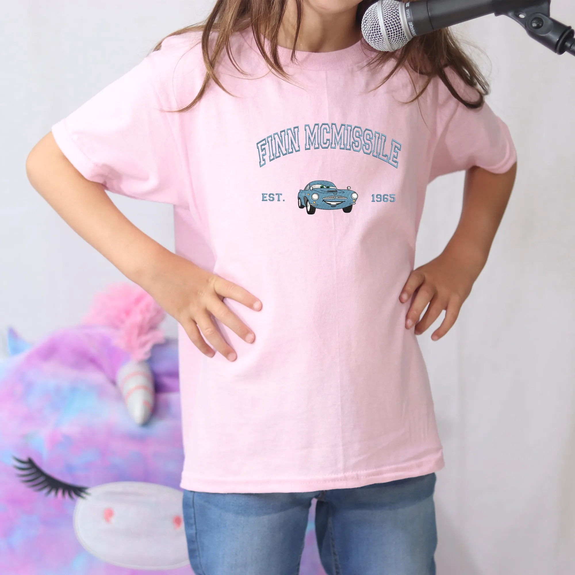 Personalized Disney Finn Mcmsillie Embroidered  Toddler T-shirt
