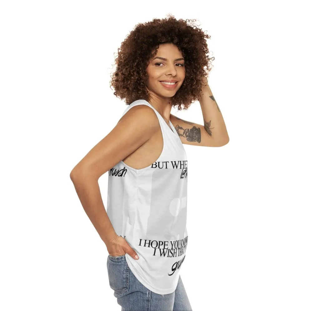 "Let's Keep In Touch" Unisex Band Graphic Tank Top