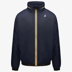 Sam Orsetto - Unisex Sherpa Lined Waterproof Jacket in Blue Depht