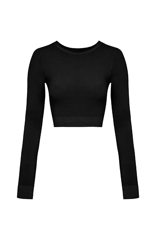 Soft Ribbed Cropped Top