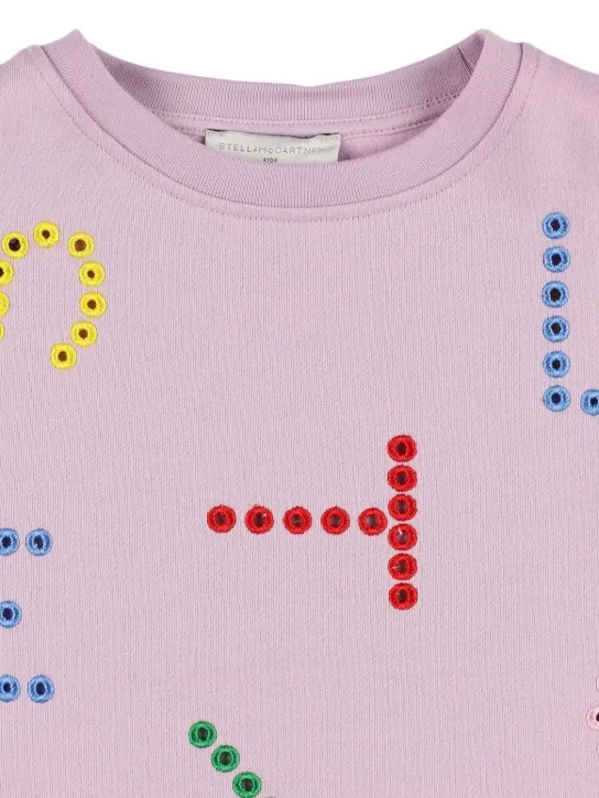 Stella McCartney Kids   Cotton fleece sweatshirt &amp; pants 