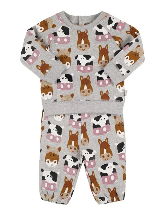 Stella McCartney Kids   Cotton sweatshirt &amp; pants 