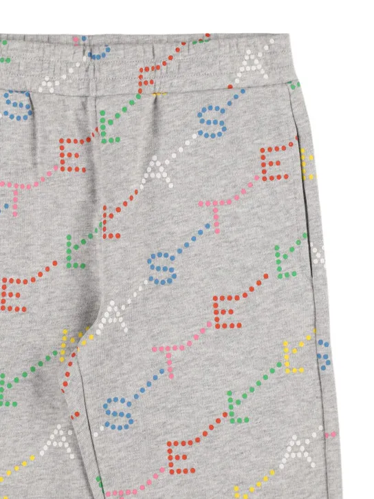 Stella McCartney Kids   Logo cotton sweatshirt &amp; sweatpants 