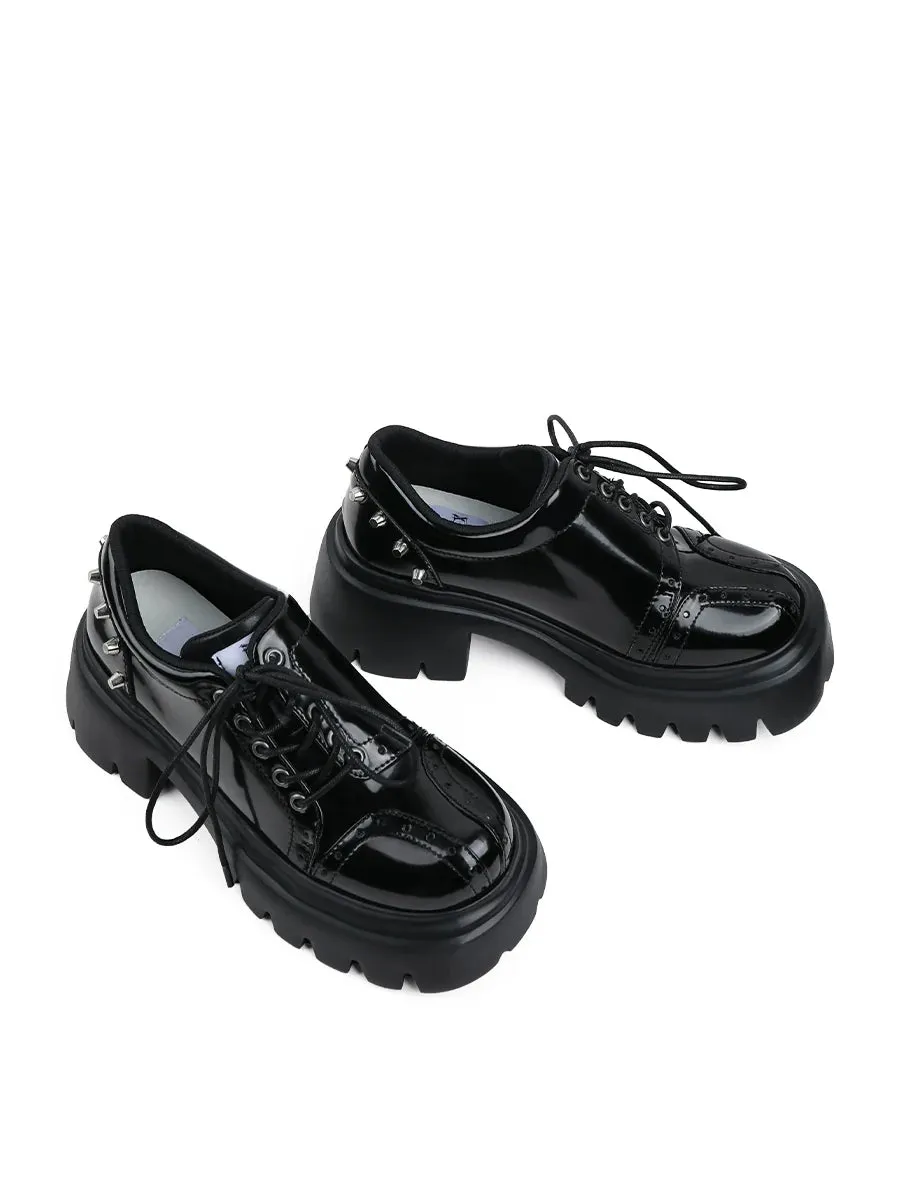 Style Joual Leather Shoes Patent