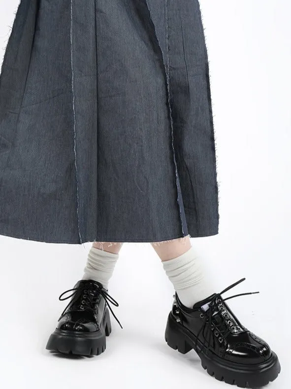 Style Joual Leather Shoes Patent