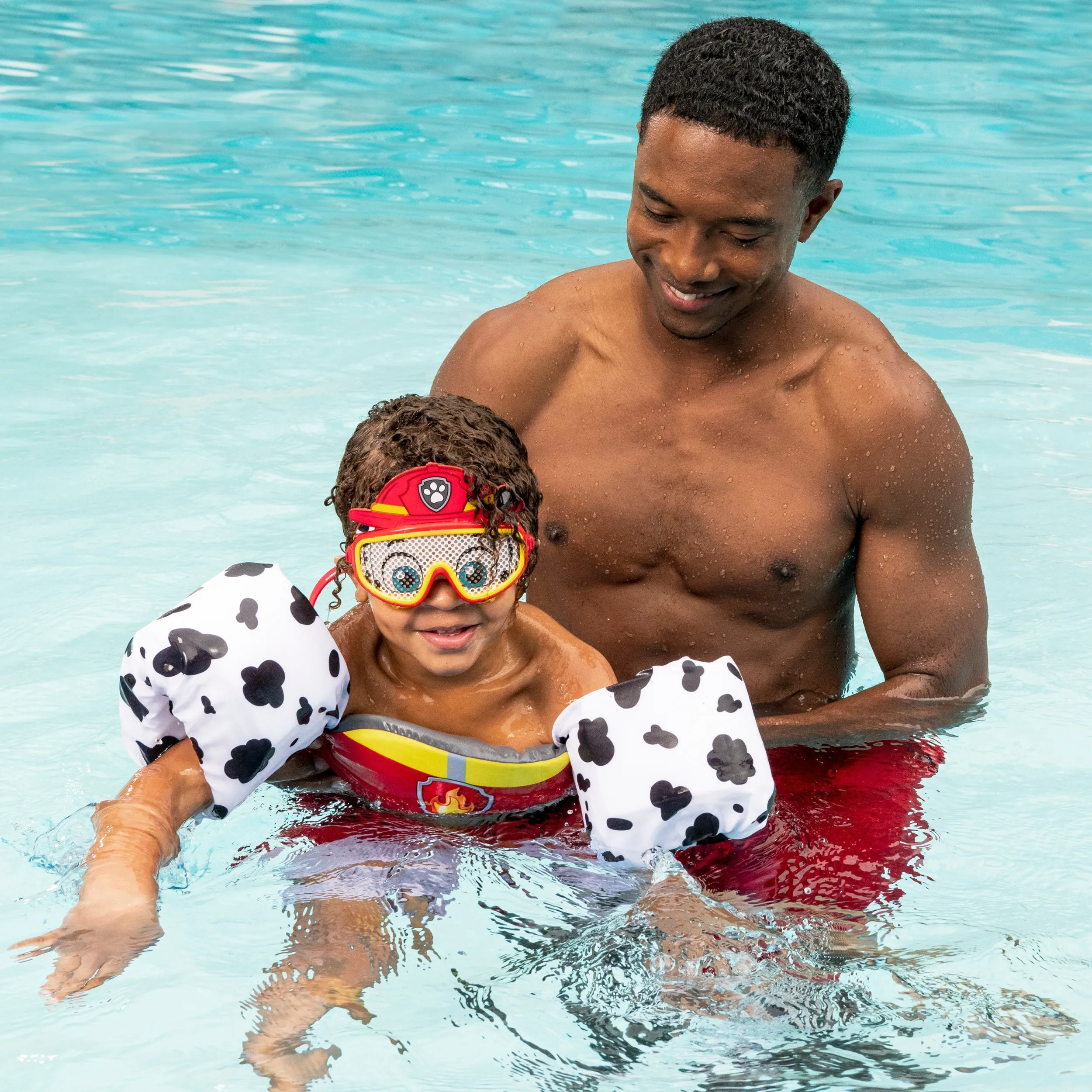 SwimWays Sea Squirts Swim Trainer Life Jacket - PAW Patrol Marshall