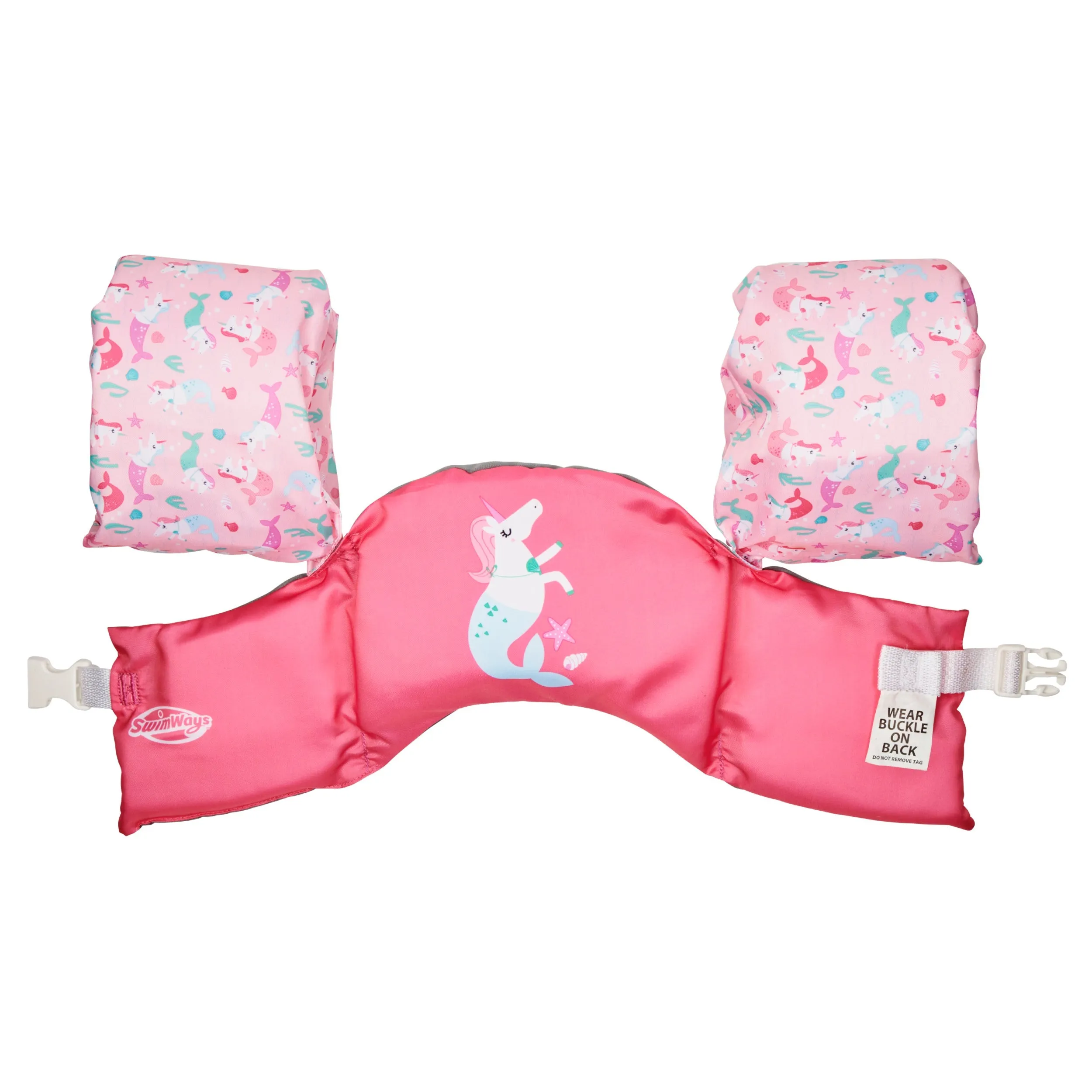 SwimWays Sea Squirts Swim Trainer Life Jacket - Pink