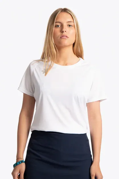 Women's Training Tee Short Sleeve - WHITE